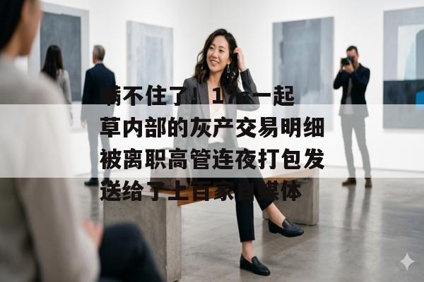 瞒不住了！17c一起草内部的灰产交易明细被离职高管连夜打包发送给了上百家自媒体